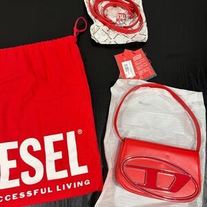 Diesel Red Women's Belt Bag